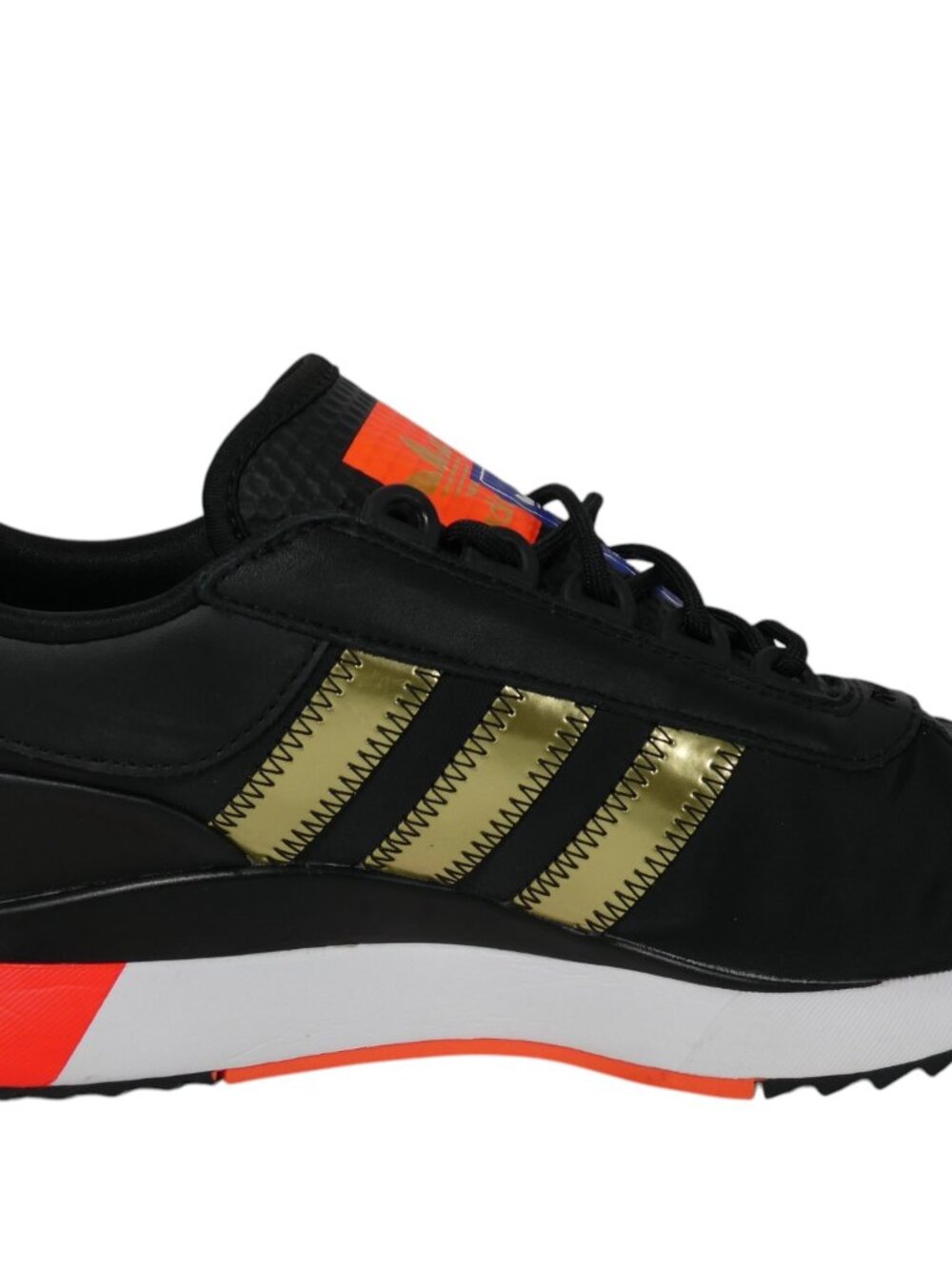 Adidas Women’s SL Andridge Sneakers FY0413 Size 8.5 Black Gold Running Shoes - Picture 6 of 9
